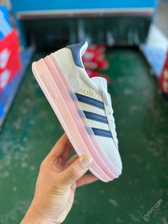 Adidas Gazelle Bold Blue Pink White IE6508