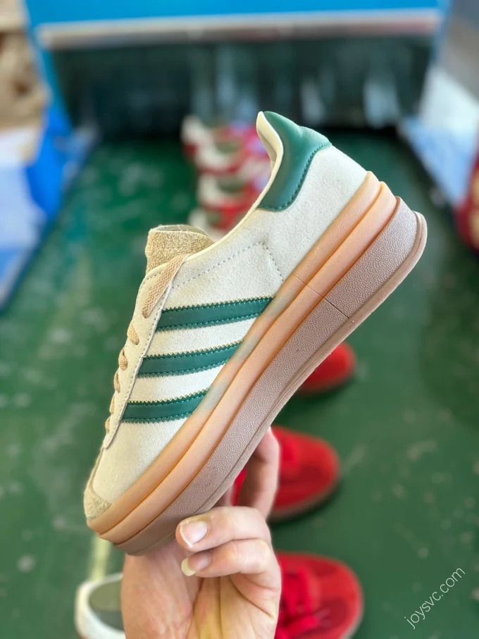 Adidas Gazelle Bold Green White ID7056