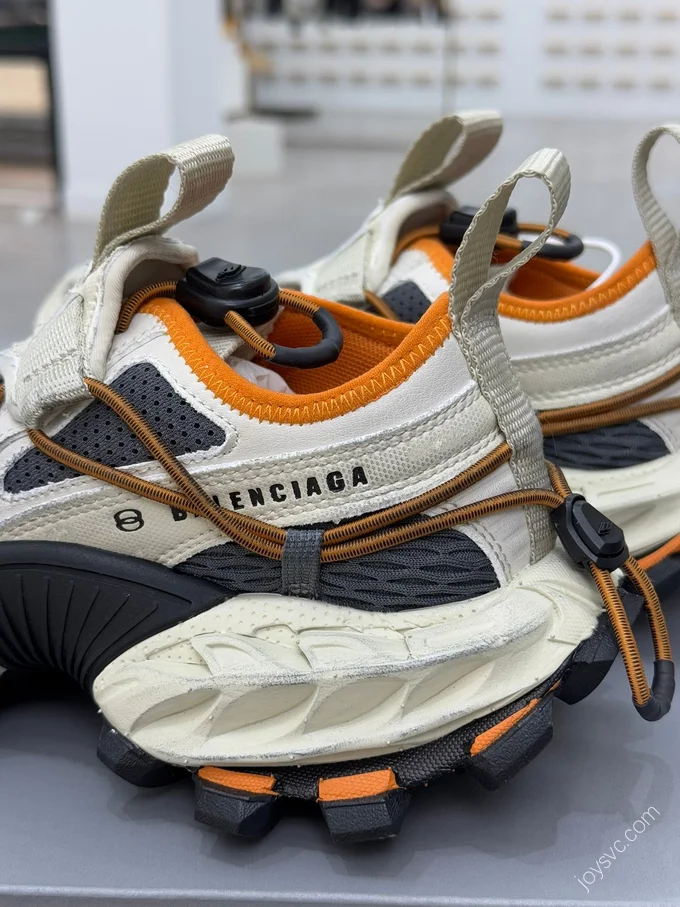 Balenciaga 18XL Hiking Boots Orange