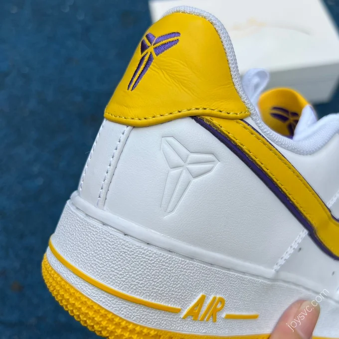 Kobe Bryant x Nike Air Force 1 Yellow White FZ1151-100