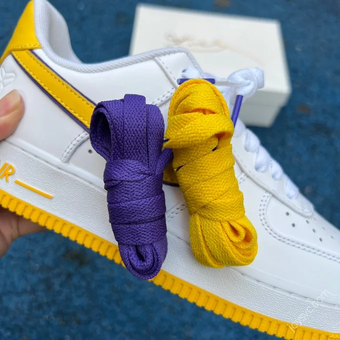 Kobe Bryant x Nike Air Force 1 Yellow White FZ1151-100