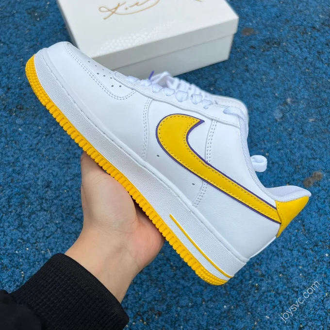 Kobe Bryant x Nike Air Force 1 Yellow White FZ1151-100