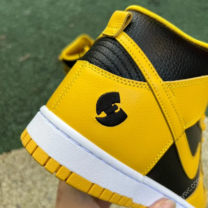 Wu-Tang x Nike Dunk High Black Yellow HJ4320-001