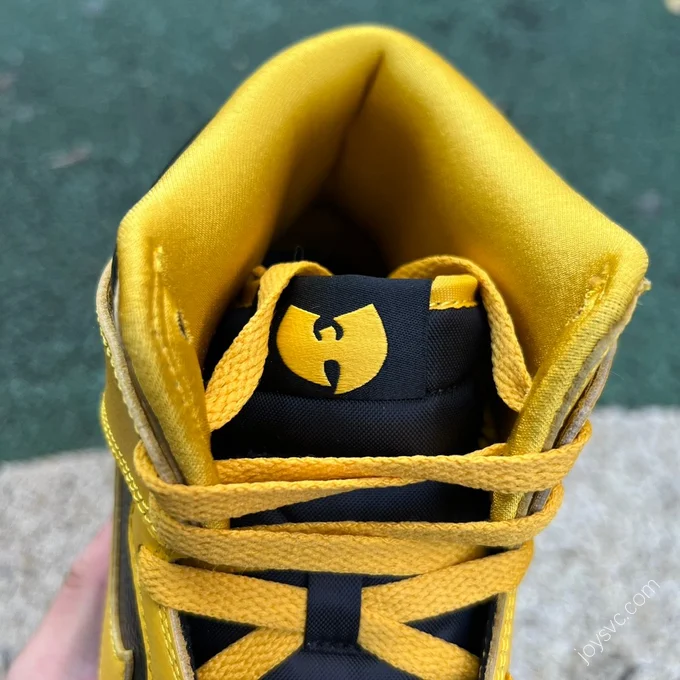 Wu-Tang x Nike Dunk High Black Yellow HJ4320-001