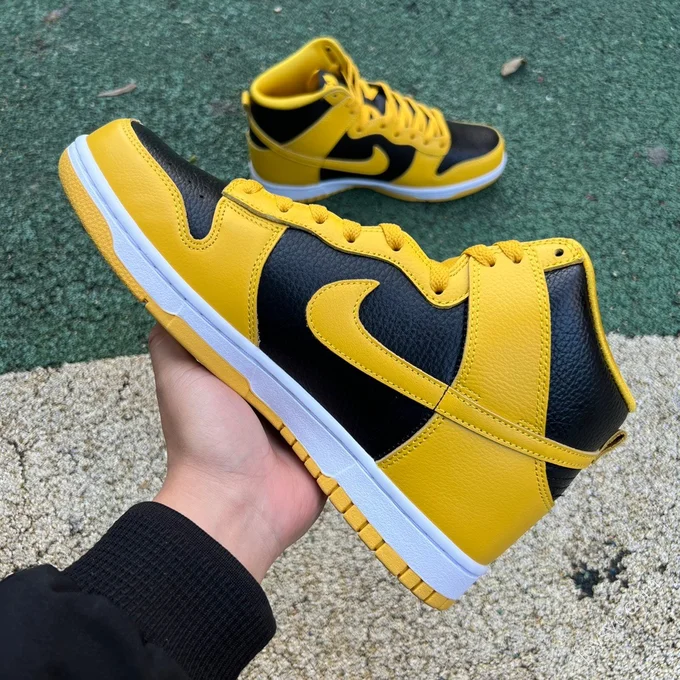 Wu-Tang x Nike Dunk High Black Yellow HJ4320-001