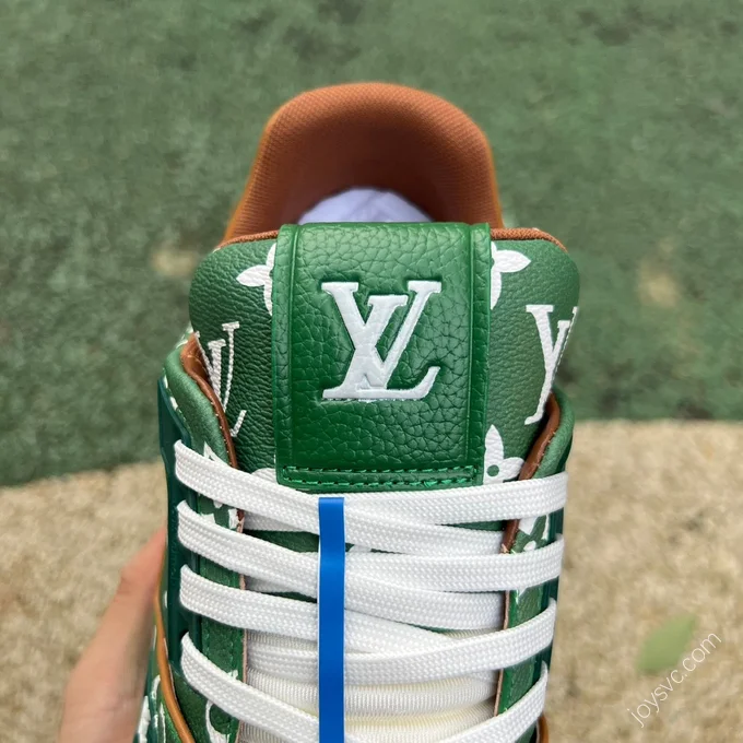 LOUIS VUITTON Trainer Green Brown