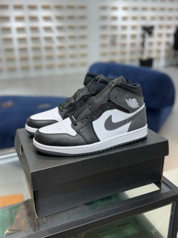 AJ1 Mid Black White Grey DQ8426-001