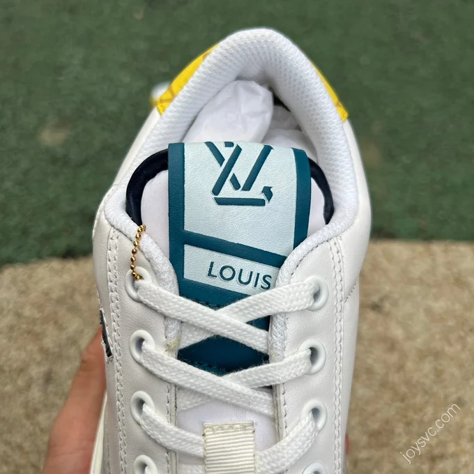 LOUIS VUITTON Charlie Denim White Grey