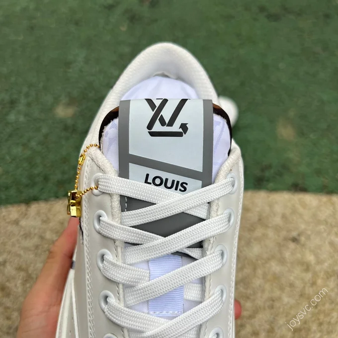 LOUIS VUITTON Charlie Denim White Brown