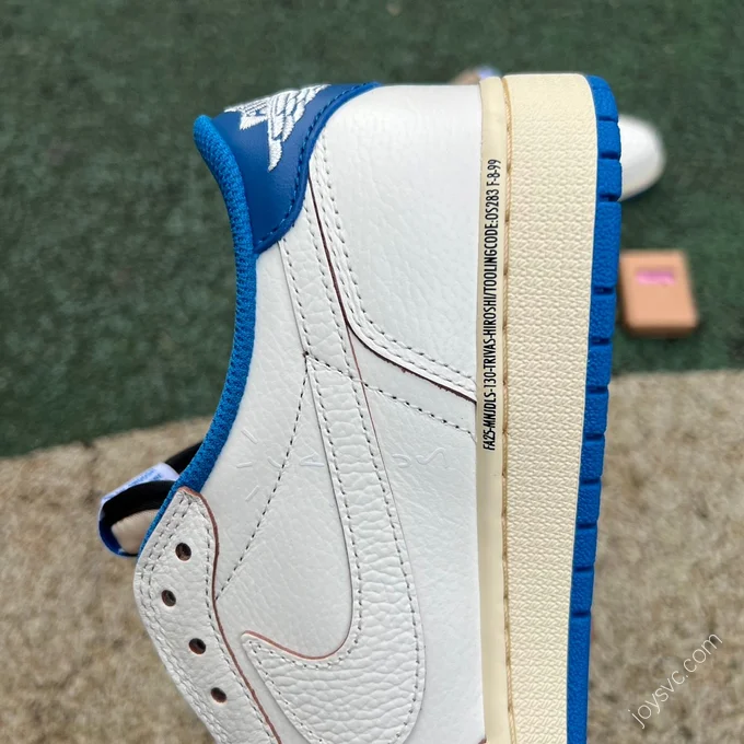 Travis Scott x Fragment Design x Air Jordan 1 Blue White DM7866-104