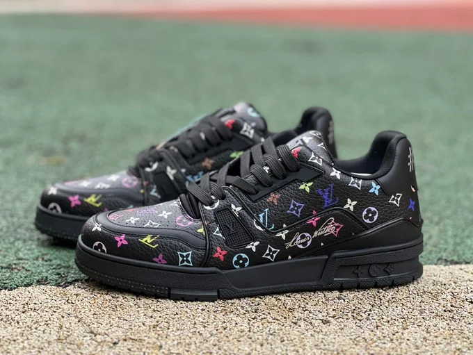 Takashi Murakami x Louis Vuitton Trainer Black