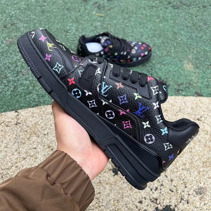 Takashi Murakami x Louis Vuitton Trainer Black