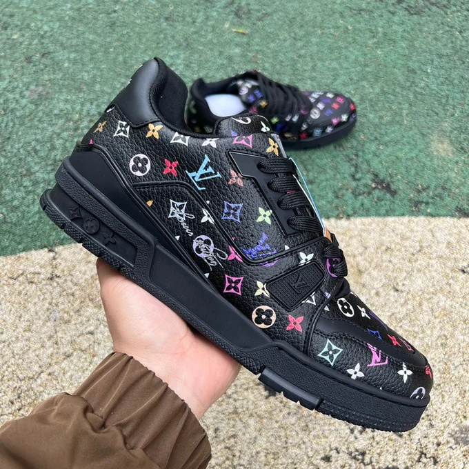 Takashi Murakami x Louis Vuitton Trainer Black