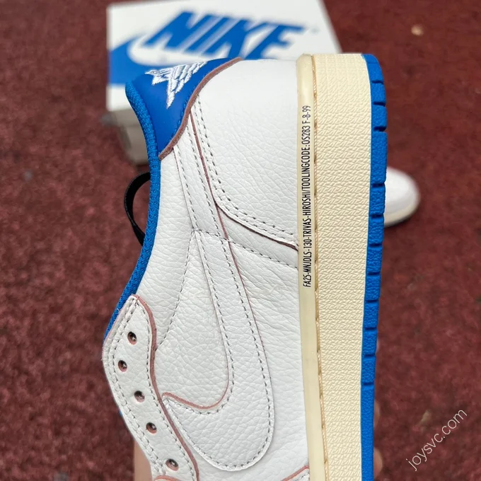 Travis Scott x Fragment Design x Air Jordan 1 Blue White DM7866-104