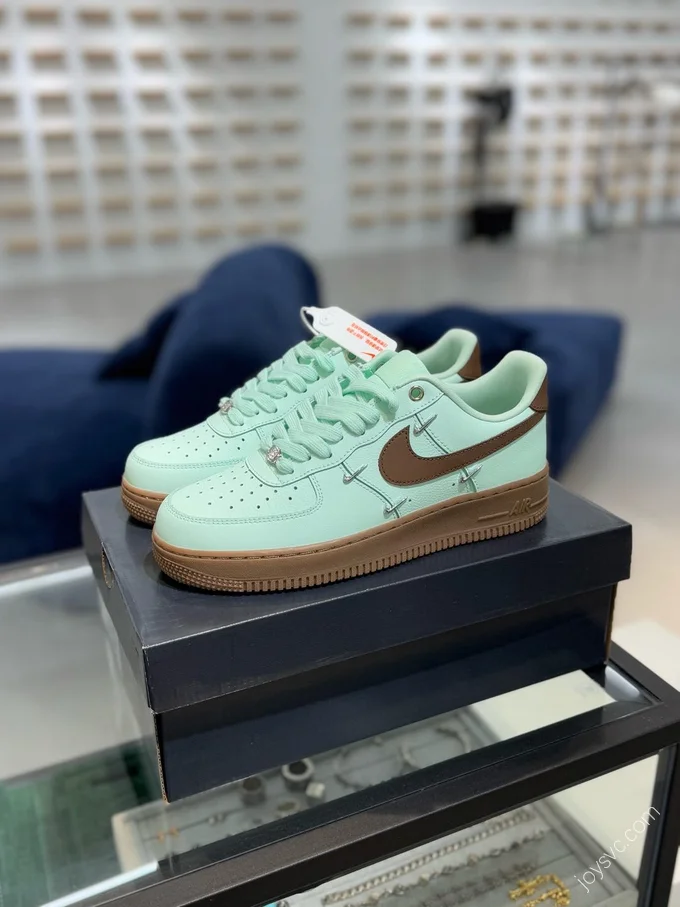 Nike Air Force 1 Green Brown IB8894-329