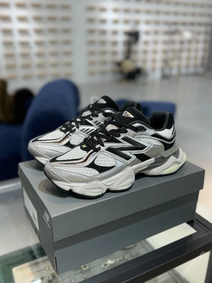 Shoe Palace x New Balance 9060 Black Silver U9060SP