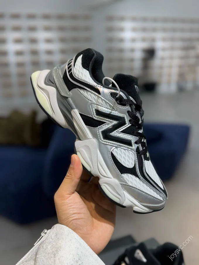 Shoe Palace x New Balance 9060 Black Silver U9060SP