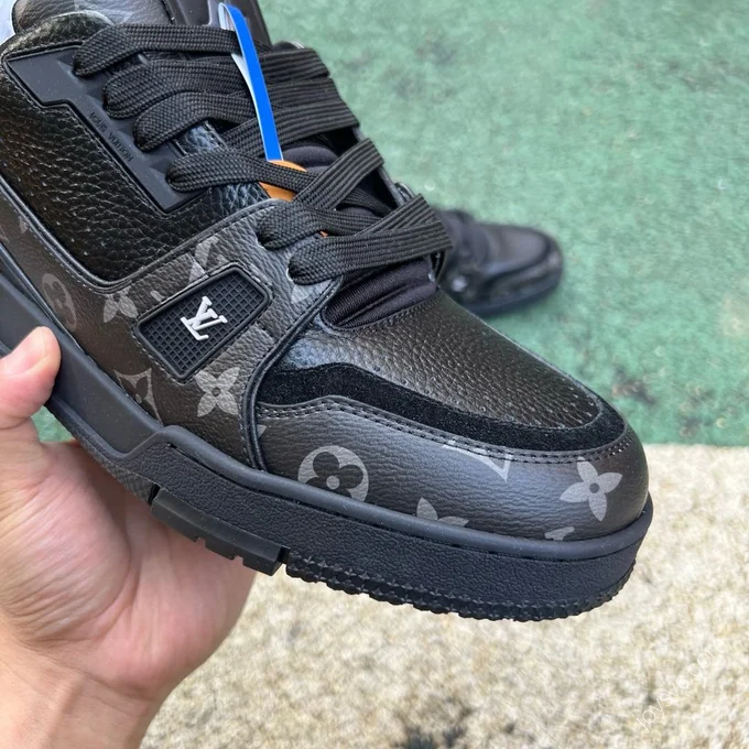 LOUIS VUITTON Trainer Black Denim