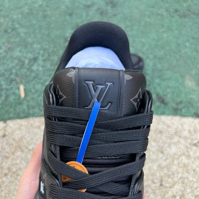 LOUIS VUITTON Trainer Black Denim