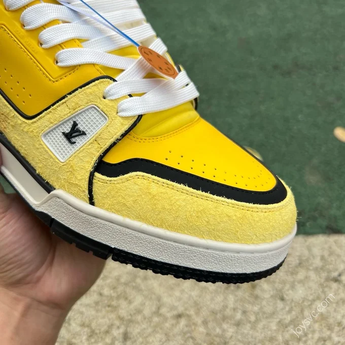 LOUIS VUITTON Trainer Yellow Black