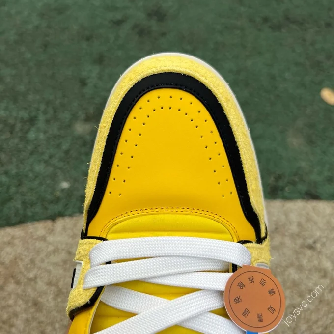 LOUIS VUITTON Trainer Yellow Black