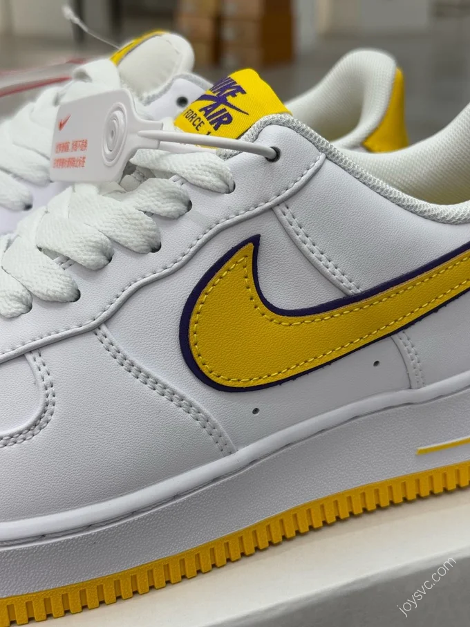 Kobe Bryant x Nike Air Force 1 Yellow Purple White FZ1151-100