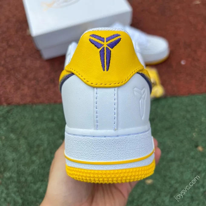 Kobe Bryant x Nike Air Force 1 Yellow White FZ1151-100