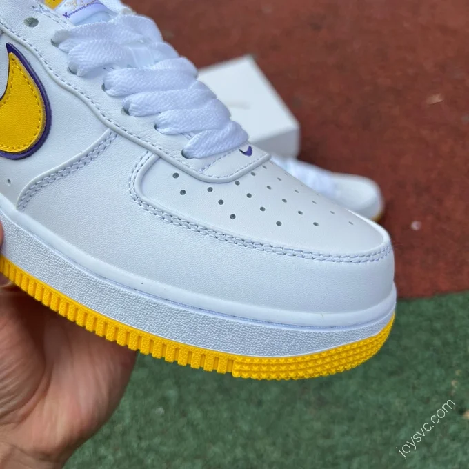 Kobe Bryant x Nike Air Force 1 Yellow White FZ1151-100