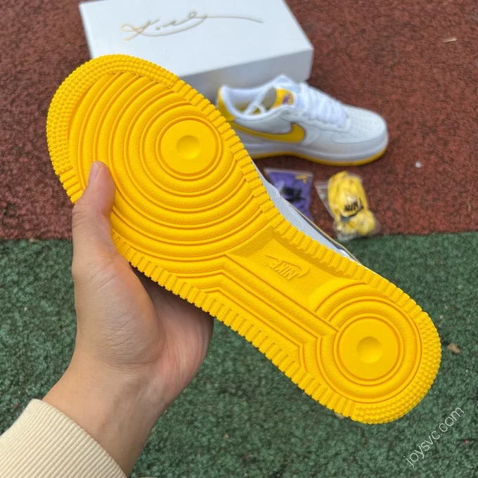 Kobe Bryant x Nike Air Force 1 Yellow White FZ1151-100