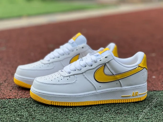 Kobe Bryant x Nike Air Force 1 Yellow White FZ1151-100