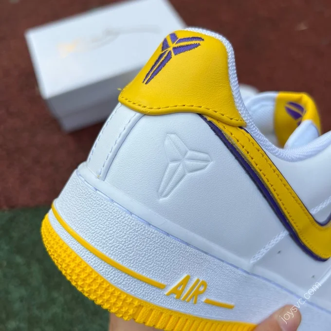 Kobe Bryant x Nike Air Force 1 Yellow White FZ1151-100