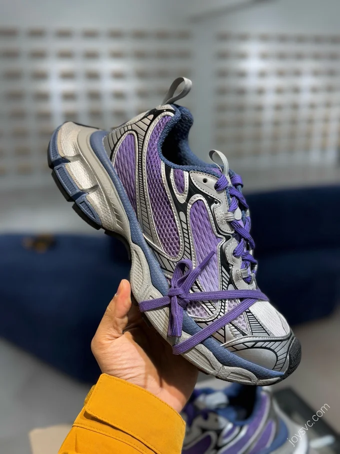 Balenciaga 3XL Sneakers Grey Purple 10th Gen