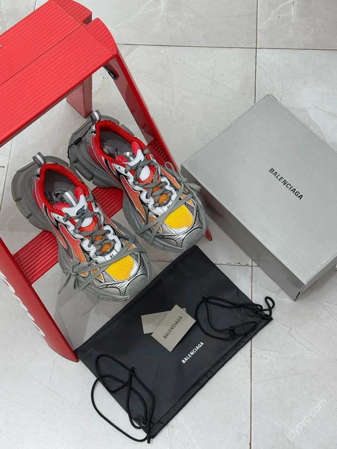 Balenciaga 3XL Sneakers Fire Red 10th Gen