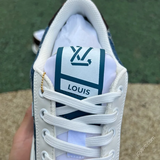 LOUIS VUITTON Charlie White Blue Denim