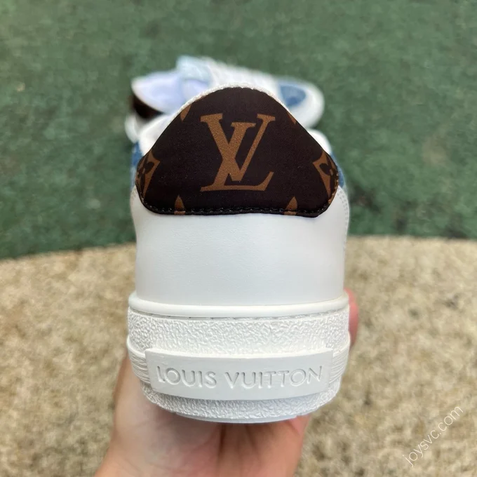 LOUIS VUITTON Charlie White Blue Denim