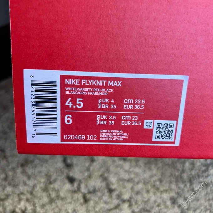 Nike Flyknit Air Max Grey Black 620469-102