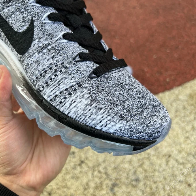 Nike Flyknit Air Max Grey Black 620469-102