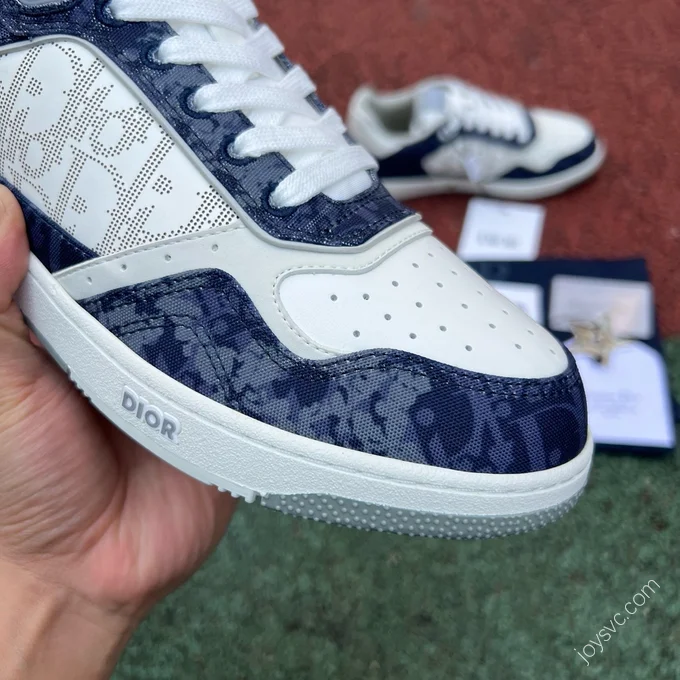 DIOR B27 Low White Blue Denim