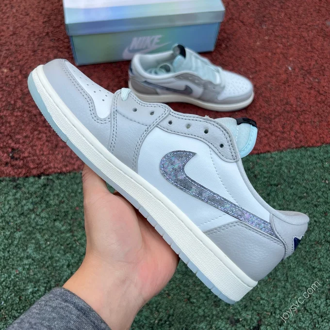 Air Jordan 1 Low CNY White Gray HF3144-100