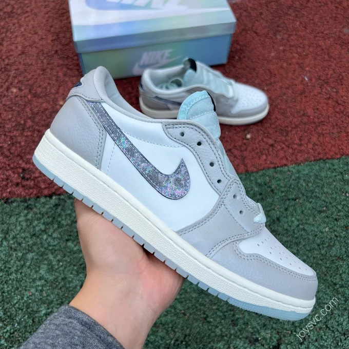 Air Jordan 1 Low CNY White Gray HF3144-100