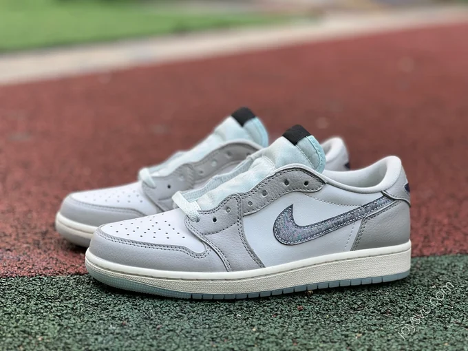 Air Jordan 1 Low CNY White Gray HF3144-100