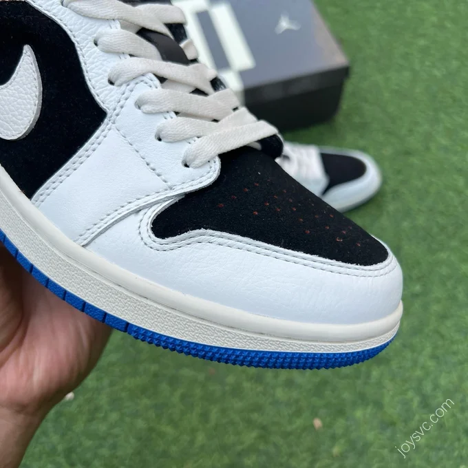 Air Jordan 1 Low Black White Blue HQ0764-001