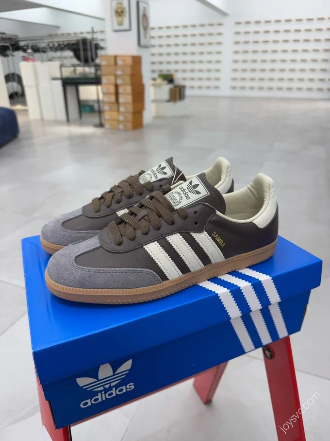 Adidas Originals Samba Brown T-Toe Shoes ID1481