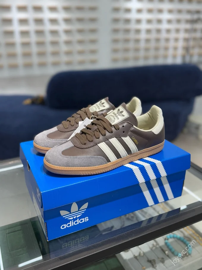 Adidas Originals Samba Brown T-Toe Shoes ID1481