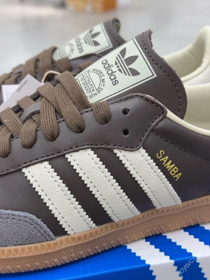 Adidas Originals Samba Brown T-Toe Shoes ID1481