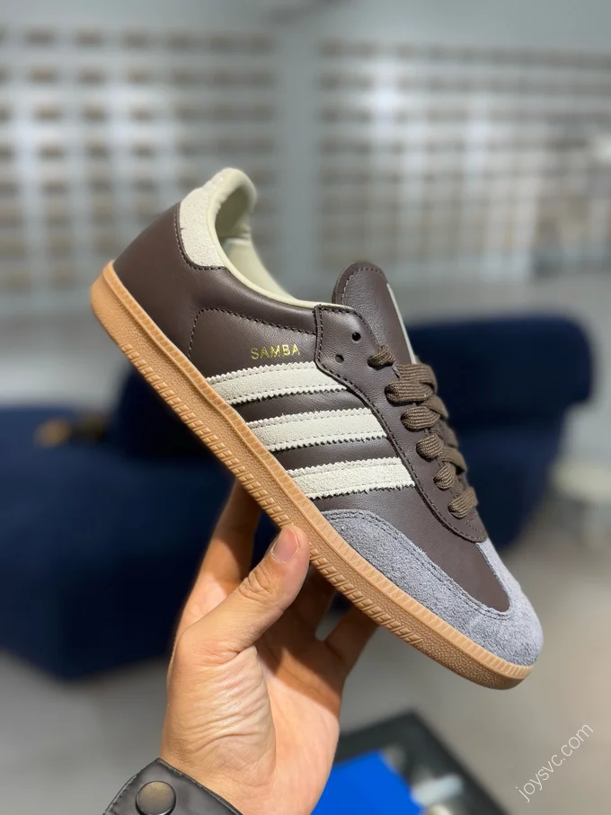 Adidas Originals Samba Brown T-Toe Shoes ID1481