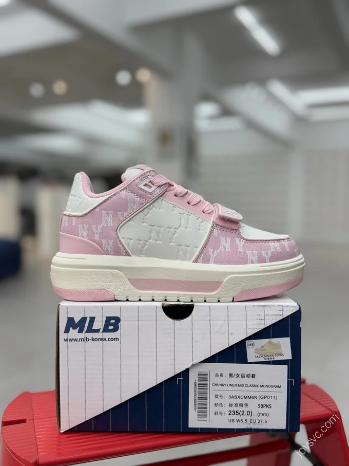 MLB Chunky Liner Basic MID Pink 3ASXCMM4N GP011