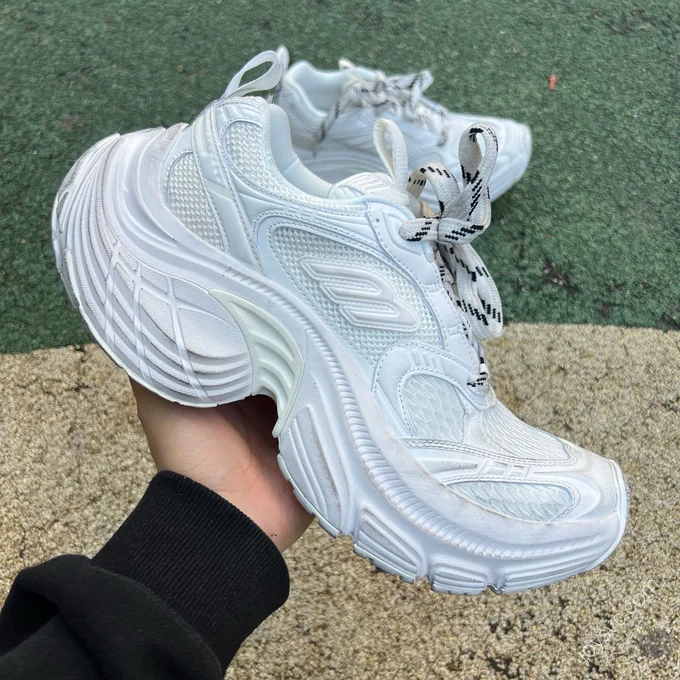 Balenciaga 6XL Pure White Platform S2 XA Edition