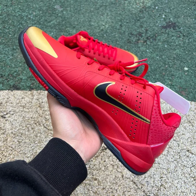 Nike Kobe 5 Red Gold HF5182-600