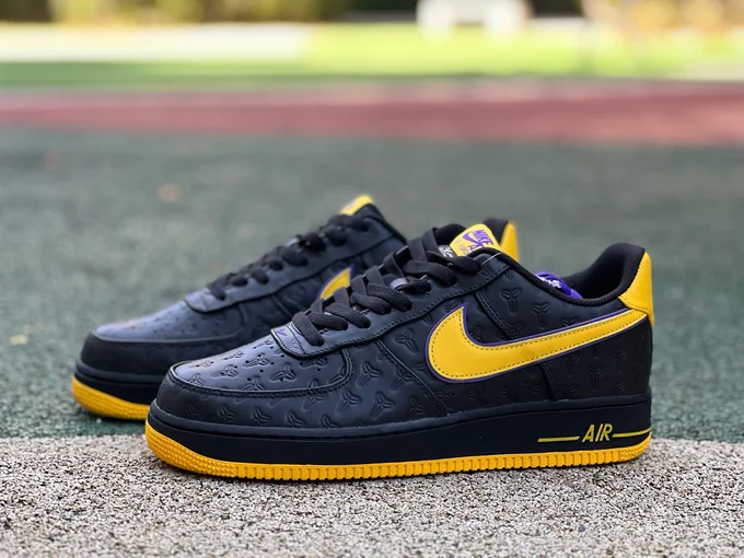 Nike Air Force 1 Low Black Yellow HV5122-001